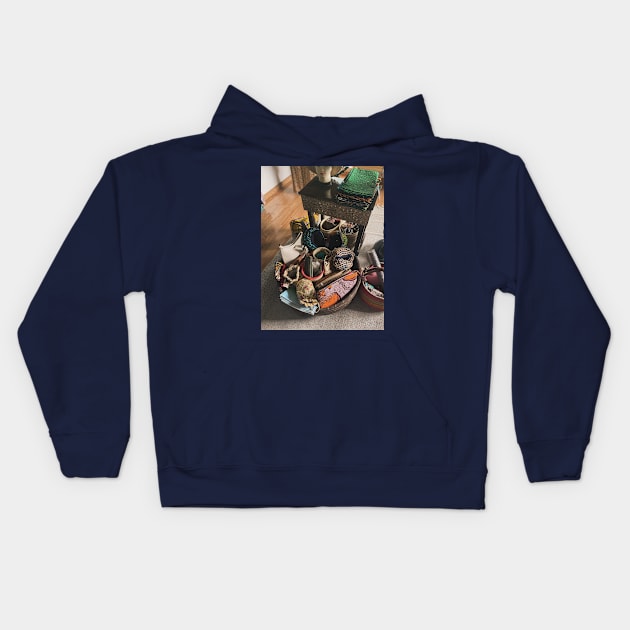 a gift shop in Kenya,Africa Kids Hoodie by cute thingx